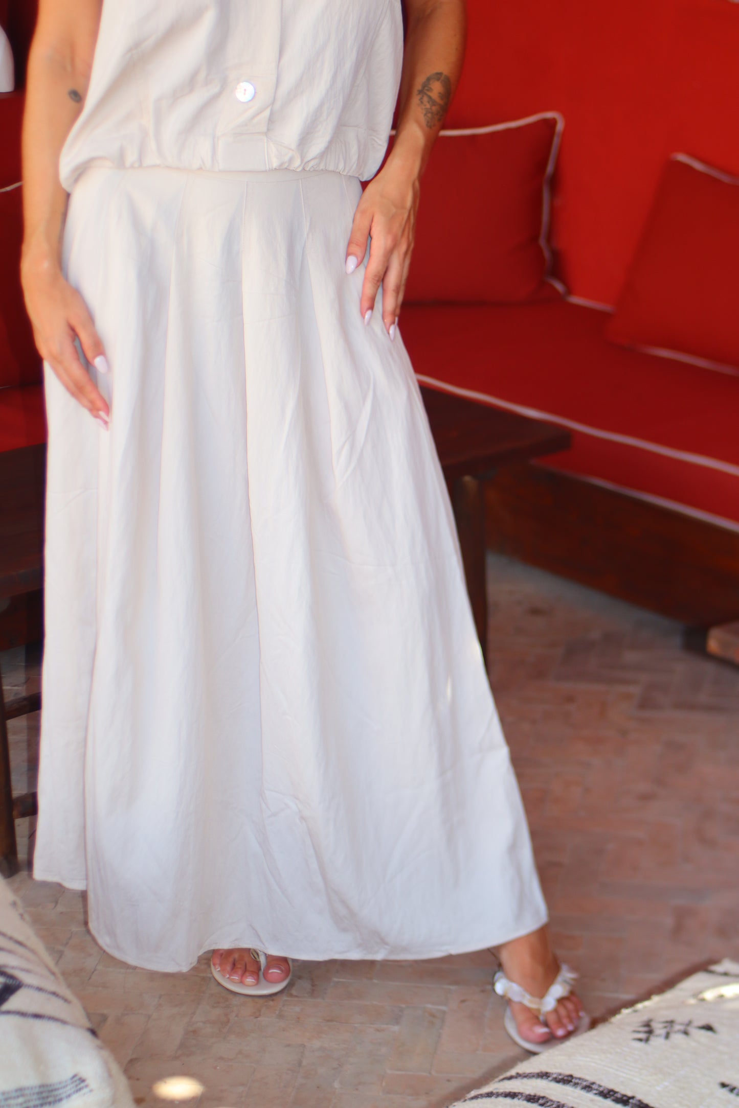 Ensemble beige